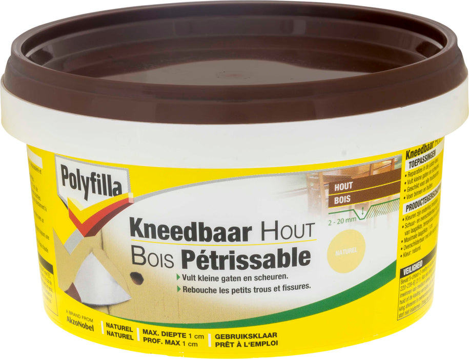 PF KNEEDBAAR HOUT NATUREL 500 G