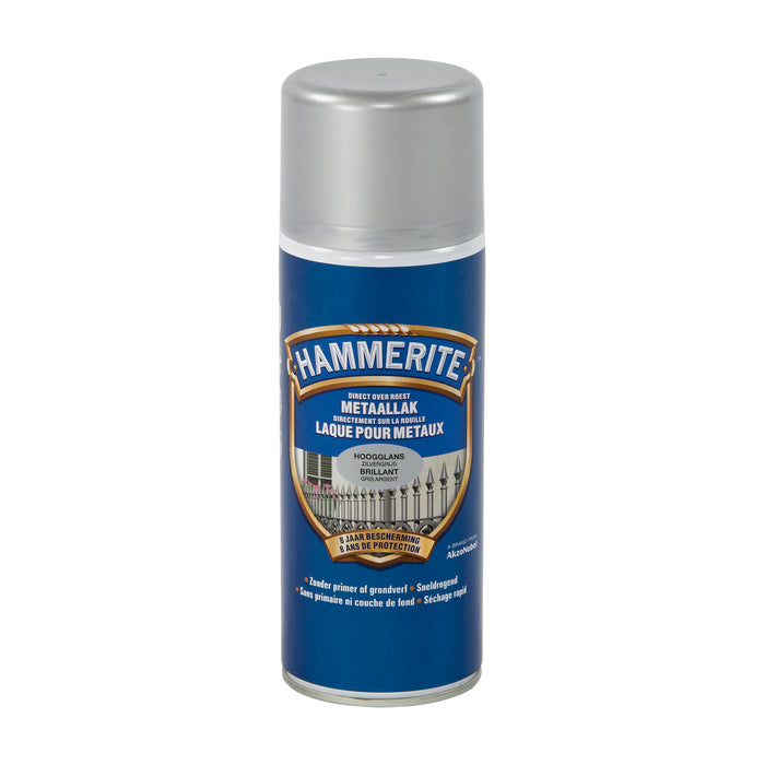 PEINTURE HAUTE BRILLANCE HT GRIS ARGENT 400 ML