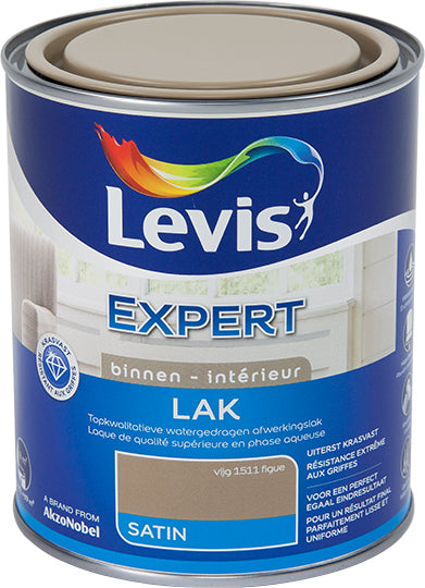 LV EXPERT HOUTLAK BINNEN SATIN 0,75L VIJG