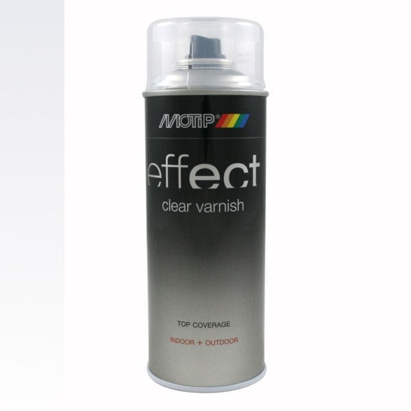 MOTIP VERNIS CLAIR EFFET DÉCO ACRYLIQUE HG 400 ML