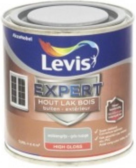 LV EXPERT HOUTLAK BINNEN MAT MIX 1L WHITE