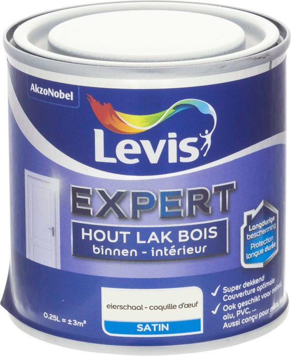 LV EXPERT LAQUE BOIS INTERIEUR SATINÉ 0,25L COQUILLE D'OEUF