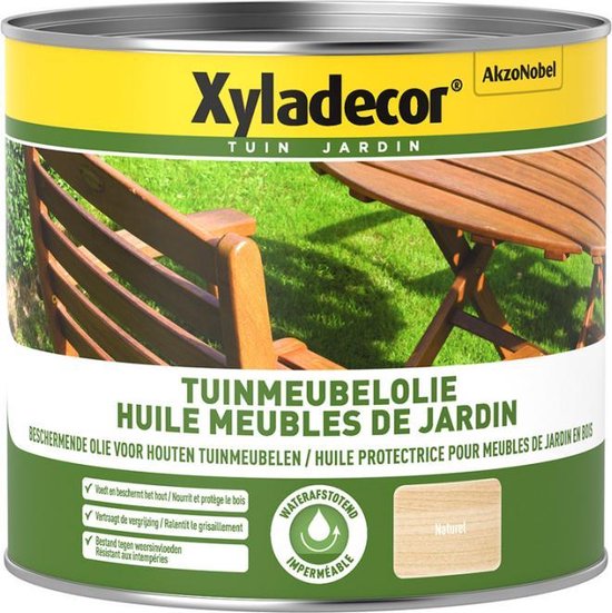 XY HUILE POUR MOBILIER DE JARDIN NATURELLE 500ML