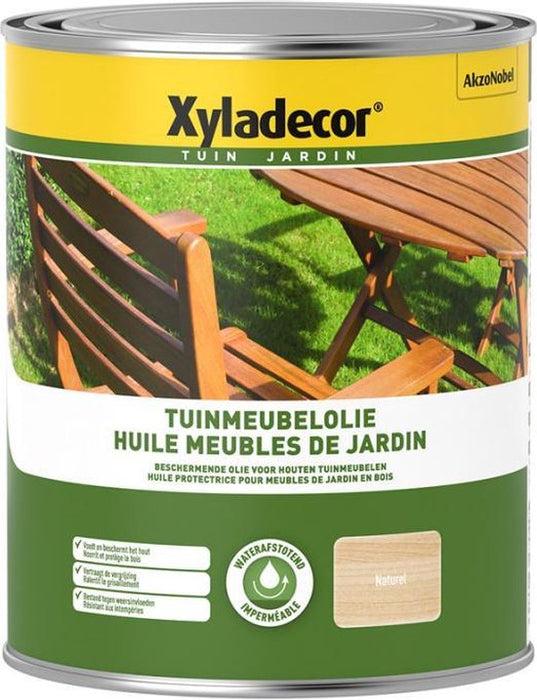 XY HUILE POUR MOBILIER DE JARDIN NATURELLE 1L