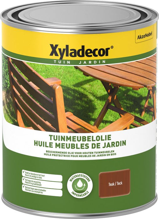 XY HUILE POUR MOBILIER DE JARDIN TECK 1L