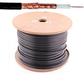 COAX GRIJS PVC6 (PRIJS PER ROL 500M)