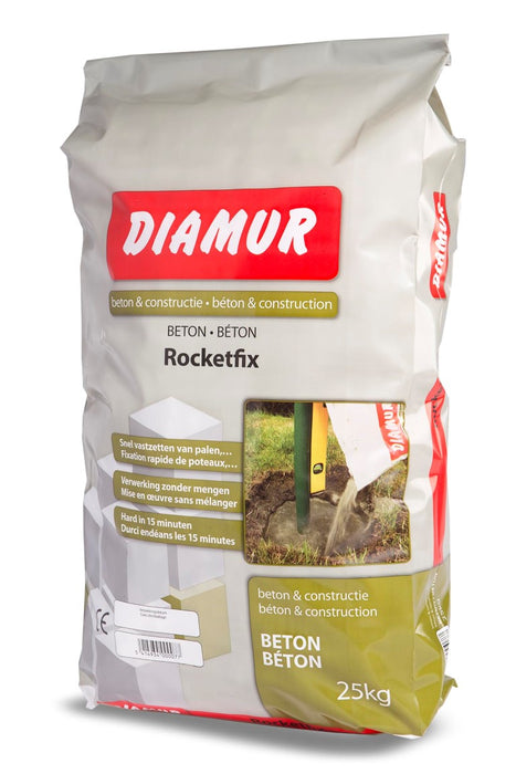 ROCKETFIX DIAMUR RAPIDE BÉTON 25KG PE