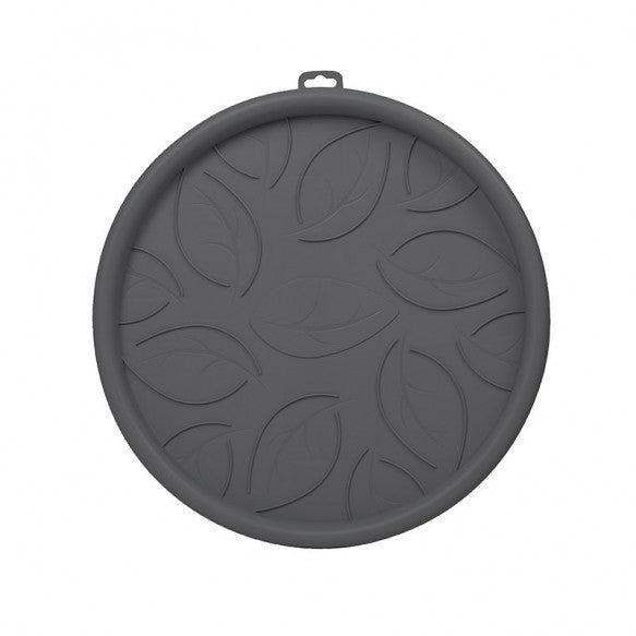 PLANTENROLLER+4 WIELEN D34,5X5,7 ANTRACIET