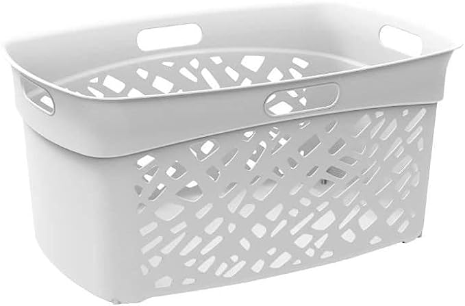 PANIER À LINGE 45L BLANC