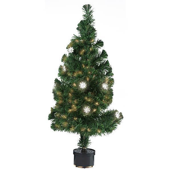 KERSTBOOM FIBRE SNEEUW 60CM 230V