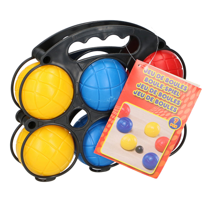 JEU DE BOULES PLASTIQUE 7 PIÈCES