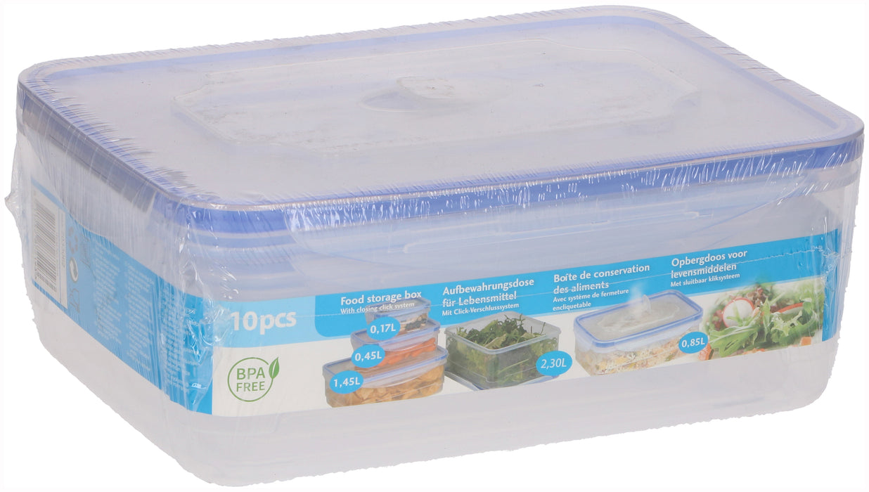 BOITE DE CONSERVATION ALIMENTAIRE 10PCS