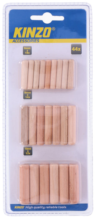 POUPÉES EN BOIS 44PCS