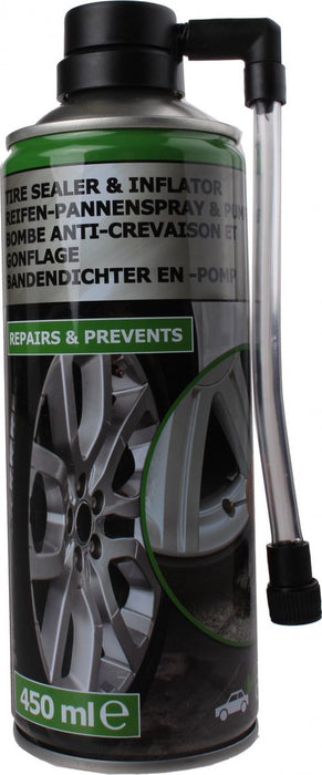 Réparation pneus 450ml &amp; pompe