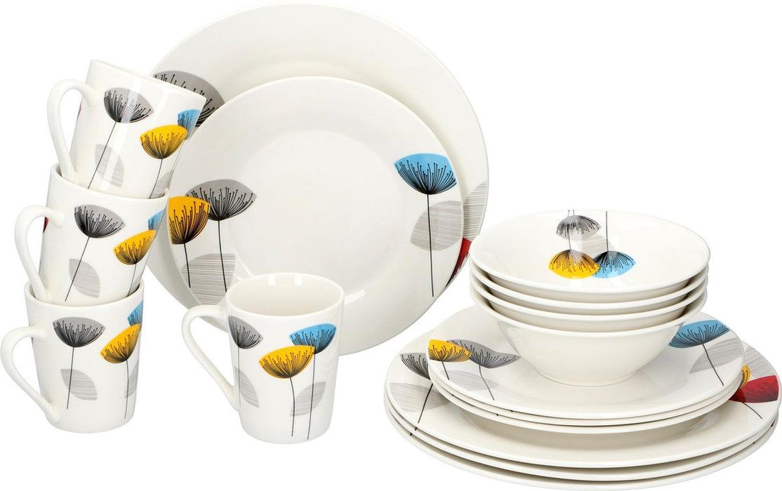 Dinerset 16pcs deco SW