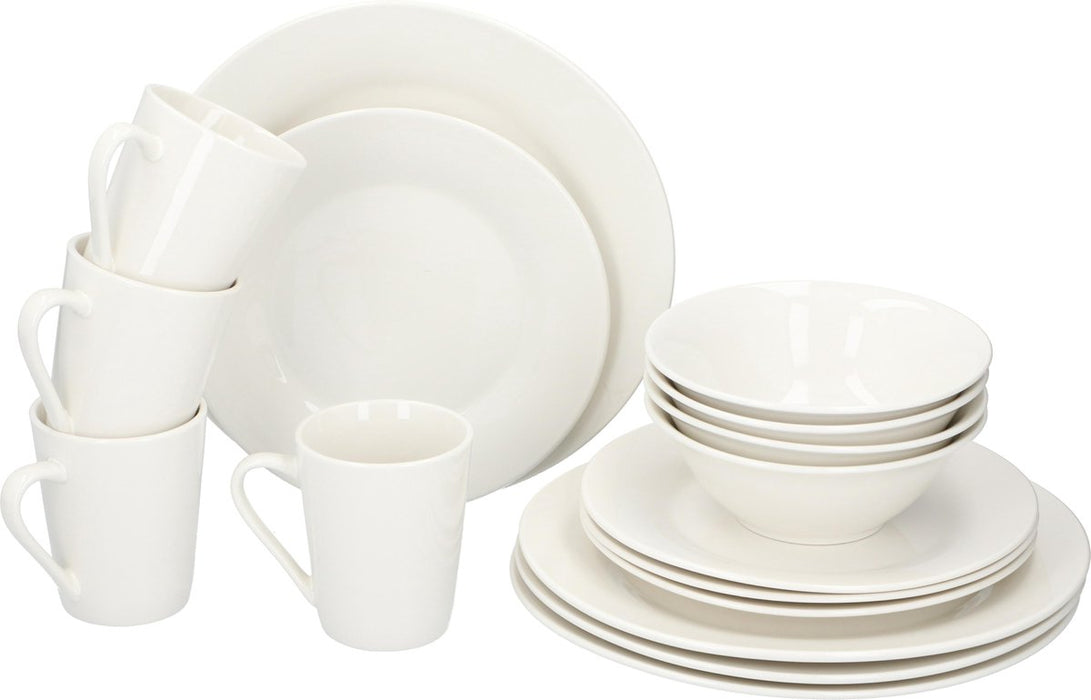 Service de table 16pcs blanc SW