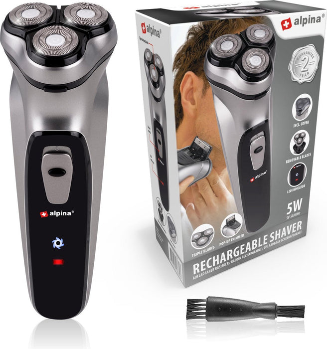 SHAVER 3 HEAD RECHARGABLE