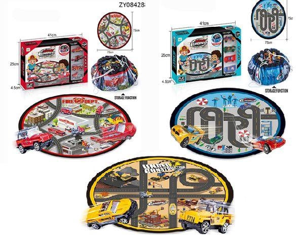 CAR PLAYSET &#38; BLANKET