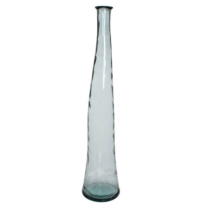 VASE ALTO VERRE 100X18 TRANSP.