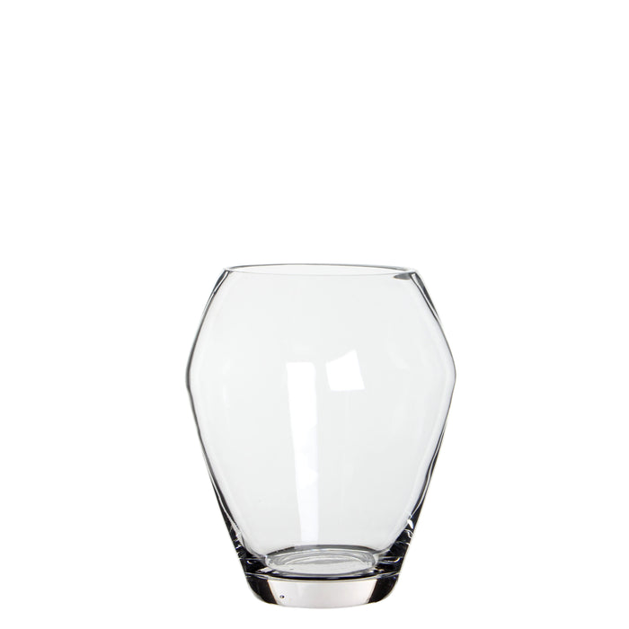 VASE IRIS VERRE H20D17 TRANSPARENT DANS BOITE CADEAU