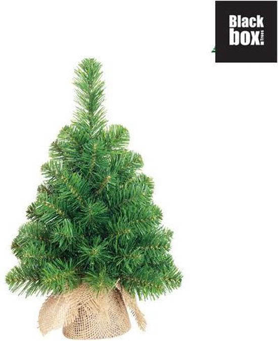 Sapin de Noël Norton deluxe avec toile de jute vert TIPS 50 - h45xd20cm