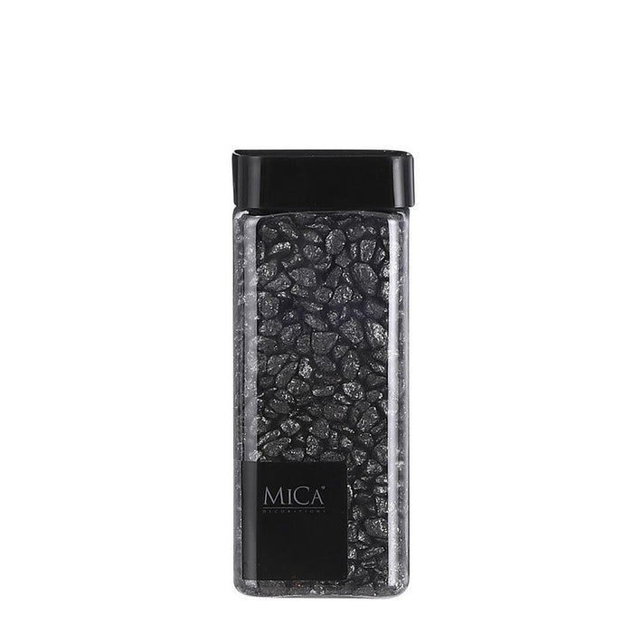 Marbles glitter zwart 550ml - l7,5xb7,5xh16cm
