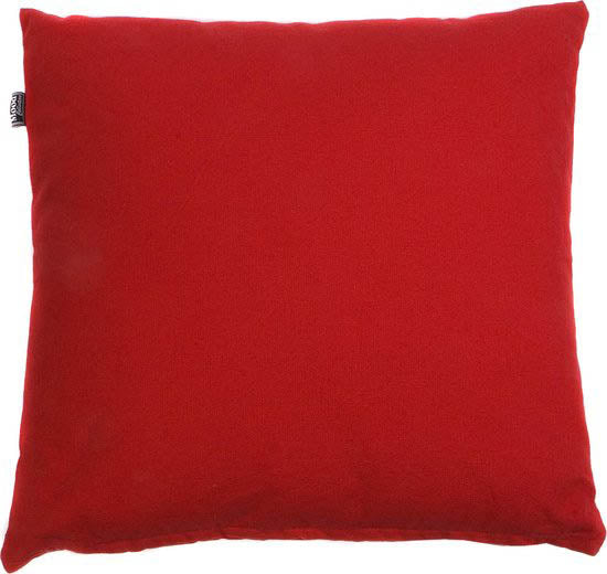 Coussin Dakota rouge - l50xl50xh12cm