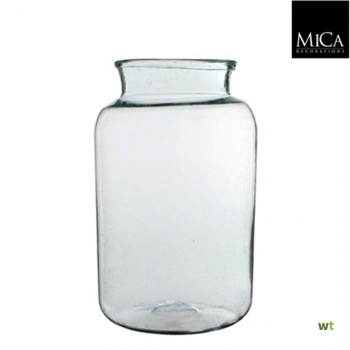 VASE VIENNE TRANSPARENT - H40XD23CM