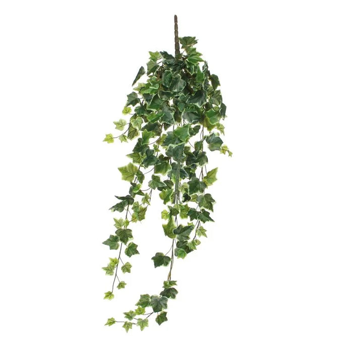 SUSPENSION HEDERA FOURRURE VERTE - L86XW22XH15CM