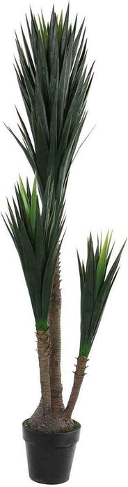 MICA DECORATIONS PLANTE ARTIFICIELLE YUCCA - H160 X Ø80 CM - VERT