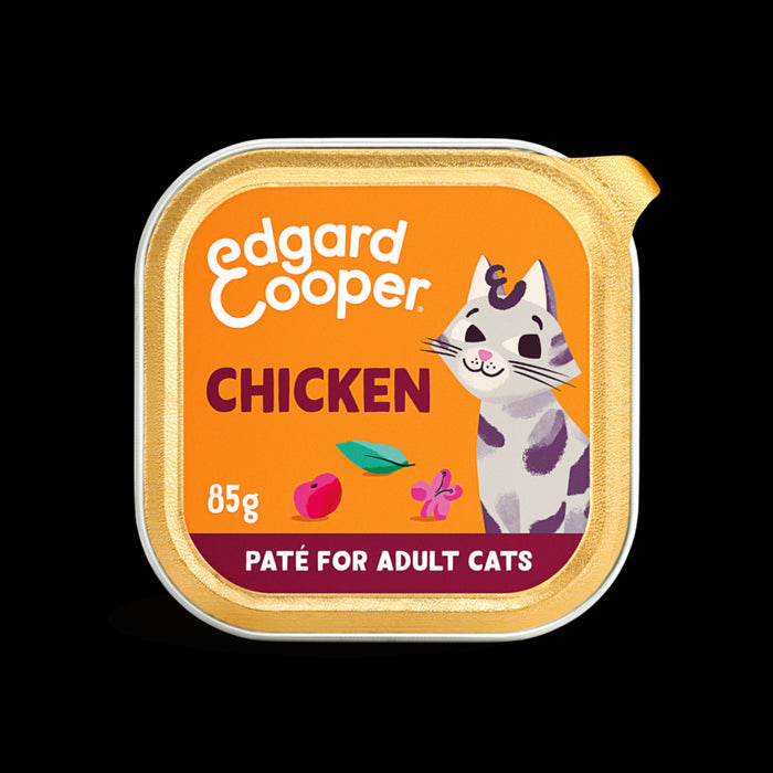 PÂTÉ DE POULET LIBRE POUR CHATS ADULTES 85G