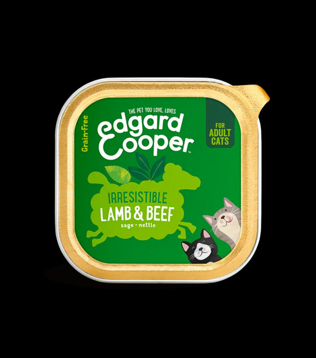 LAMB AND FREE-RUN CHICKEN PATE FOR ADULT CATS 85G