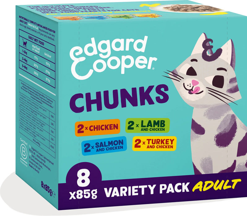 MULTIPACK CHUNKS IN SAUCE FOR ADULT CATS 8X85G