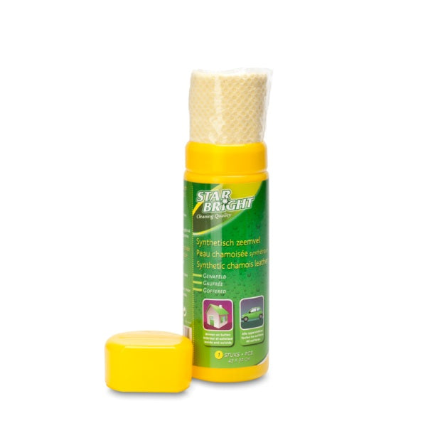 PVA chamois jaune gaufré 43x32cm Starbright