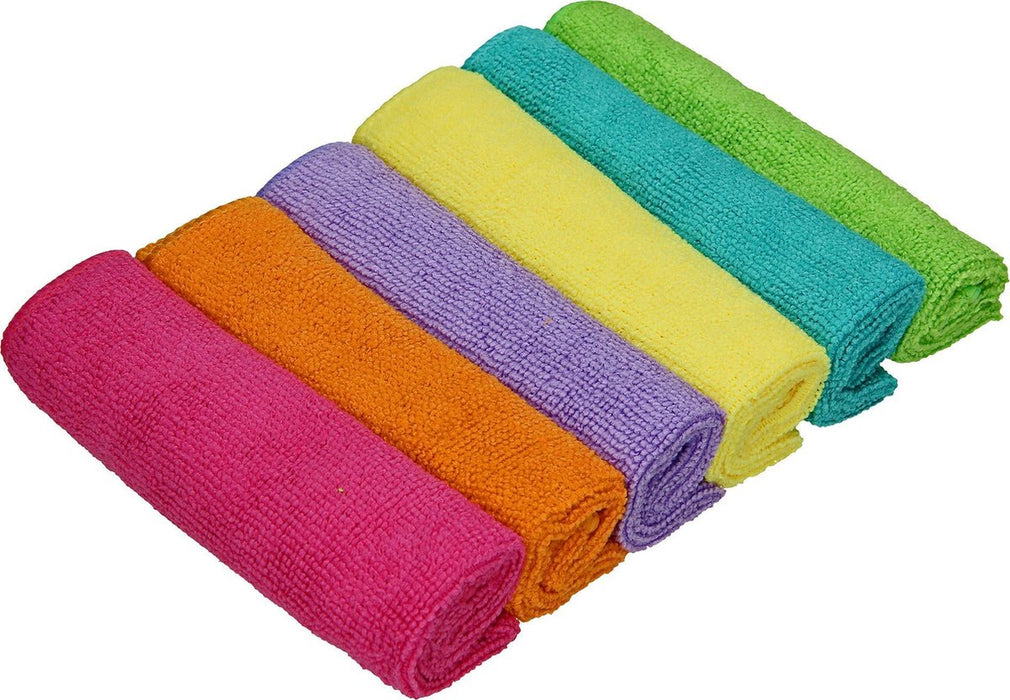 6 MICROVEZEL DOEKJES 32X32CM COOL CLEANING (F11/16)