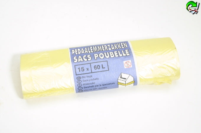 SAC PED.SEAU 60L 15PCS/ROULEAU