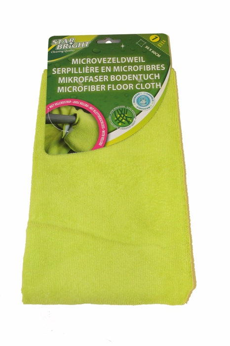 MICROVEZELDWEIL M/VELCRO GROEN 50X60