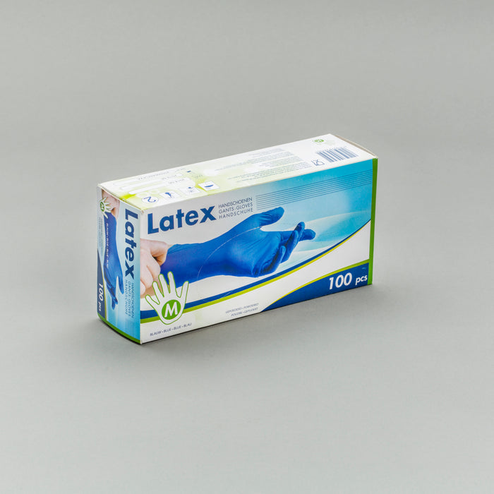 GANTS LATEX BLEU XL 100PCS GEP.