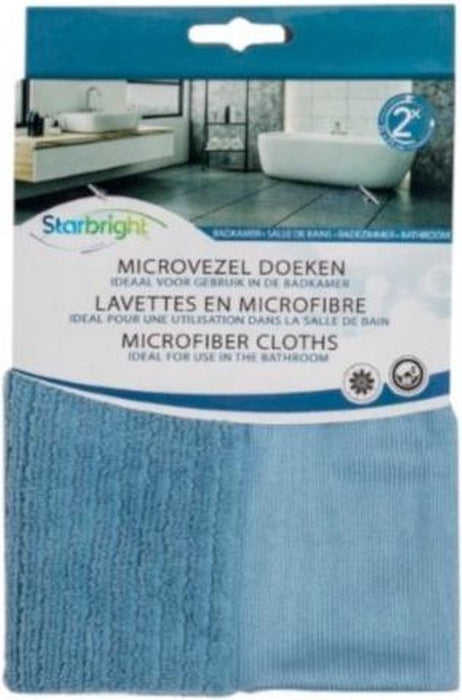 MVZ DOEK 35X35CM 300-280G/M2 2ST STARBRIGHT