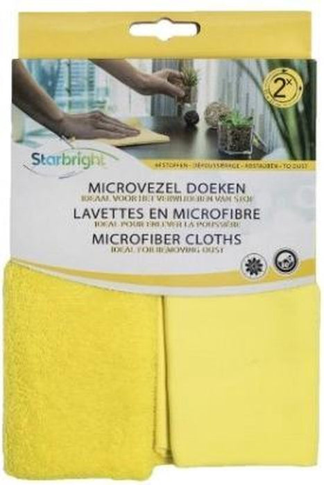 MVZ DOEK 35X35CM 250-210G/M2 2ST STARBRIGHT