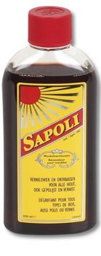 SAPOLI VERNIEUWER DONKER 250ML