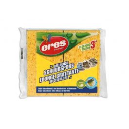 CELLULOSE SCHUURSPONS (PER 2) - CLEANING MATCH 3 - 2ST/P