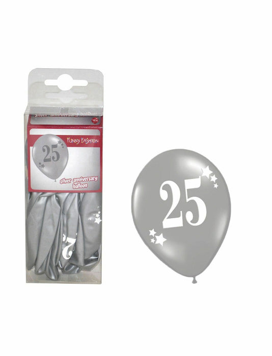 BALLON 12' ARGENT 25