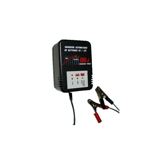 Chargeur de batterie XL 600 - Idéal pour batteries 6 &amp; 12 V - Accucapa
