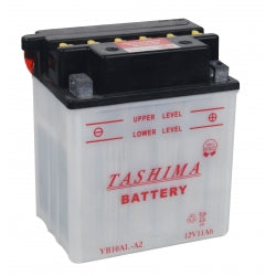 Batterij voor zitmaaiers 12V, 24A. L: 195, br: 130, H: 185mm, + r