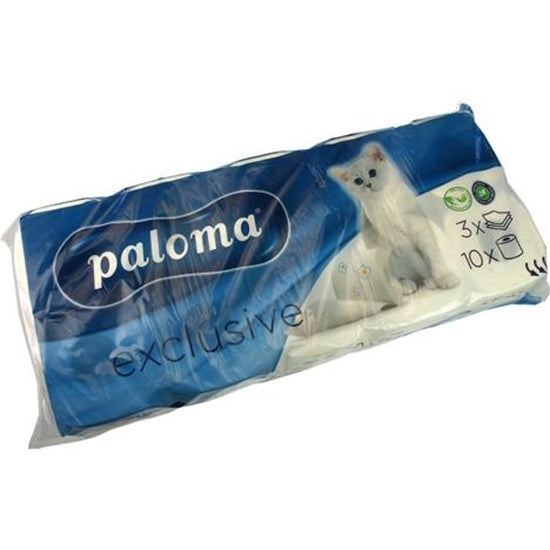 PAPIER TOILETTE 3 COUCHES DÉCOR PARFUM PALOMA 10R EXCLUS SOFT