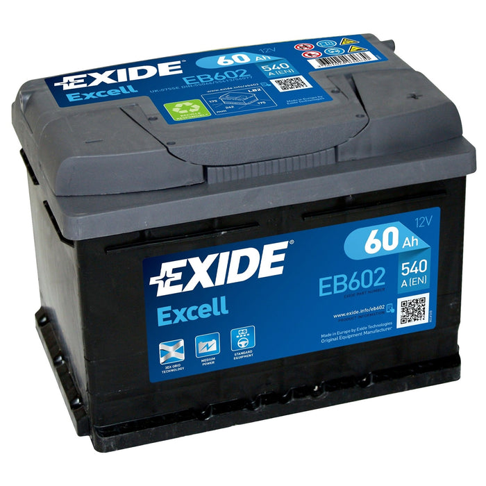 EXIDE EXCELL 12V EB602