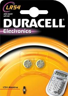 DURACELL LR54/189 1.5V 2ST