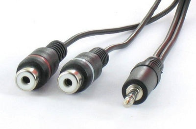 MINI JACK V > 2 RCA M 0.20M BLISTER