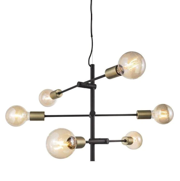 JOSEFINE - HANGLAMP - ZWART  - E27